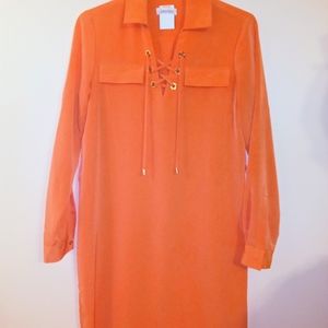 Michael Kors Gold trim blouse dress